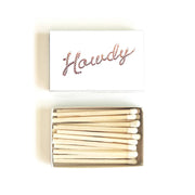 Howdy Matchbox