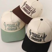 Tequila Cowboy Club 3D Embroidery Two-Tone Trucker Hat