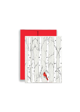 Christmas Cardinal Seed Holiday Card