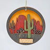 Southwest Scene Arizona Christmas Ornament