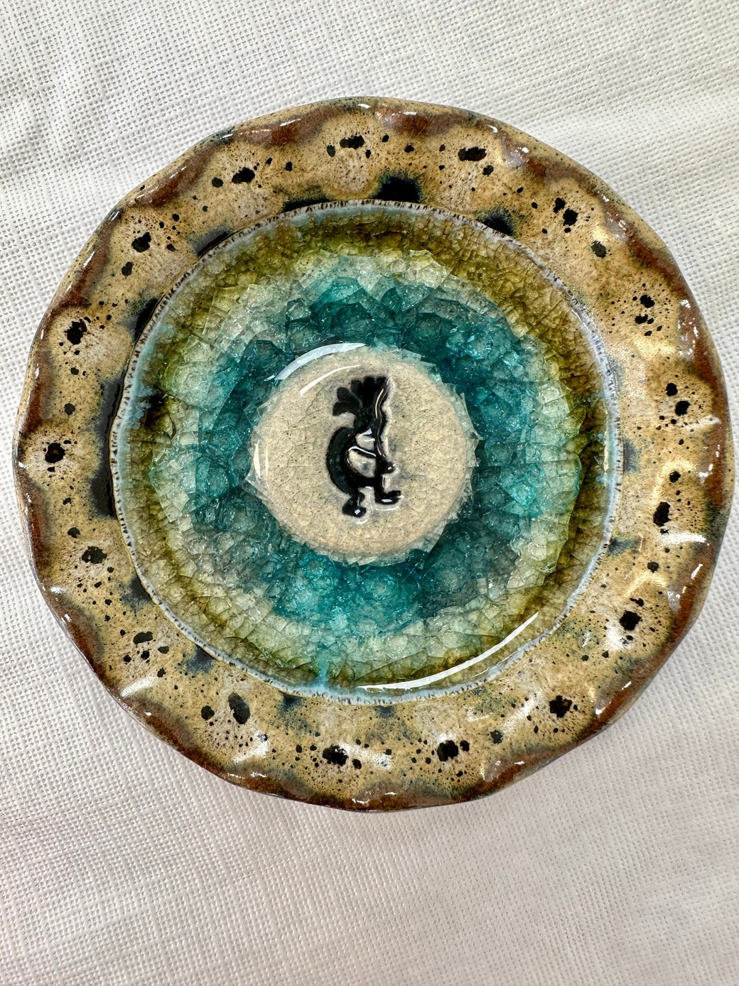 Icon Dish Kokopelli Trinket Tray