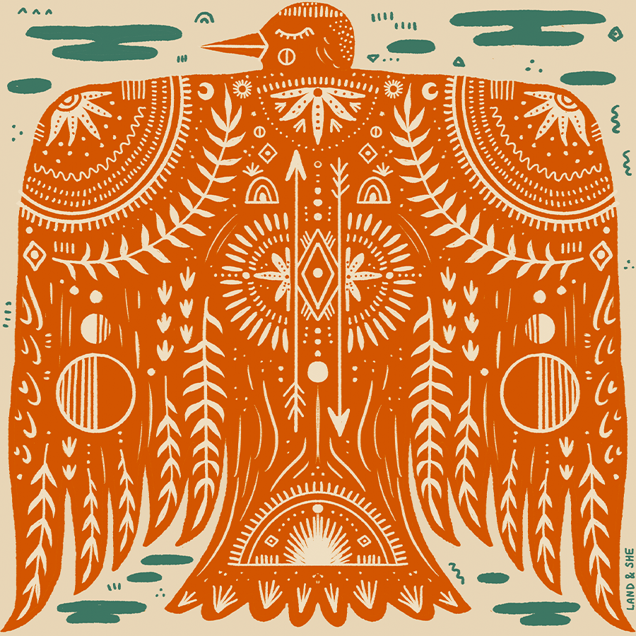 In Flight Print 8 x 8