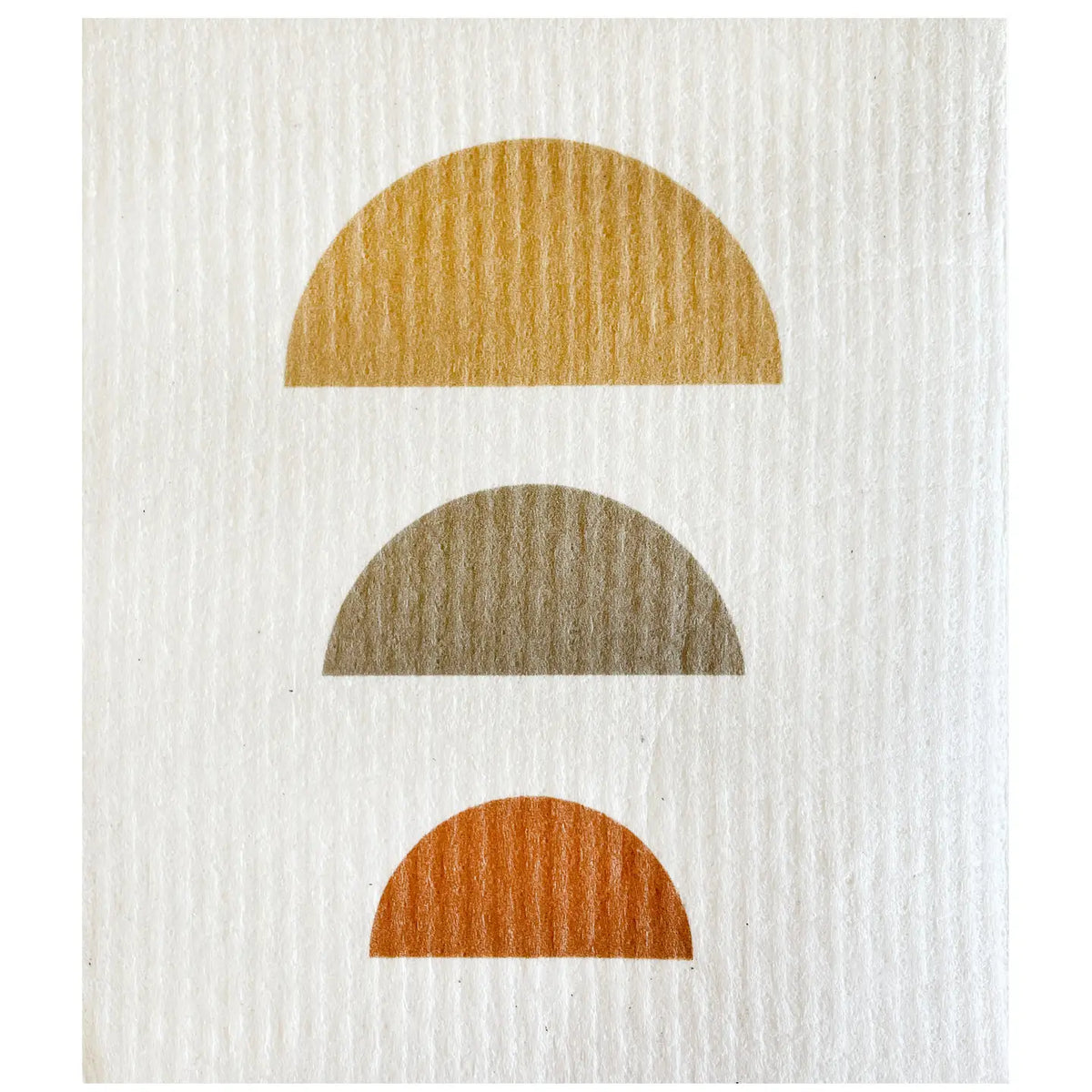 Half Moons Swedish Dishcloth