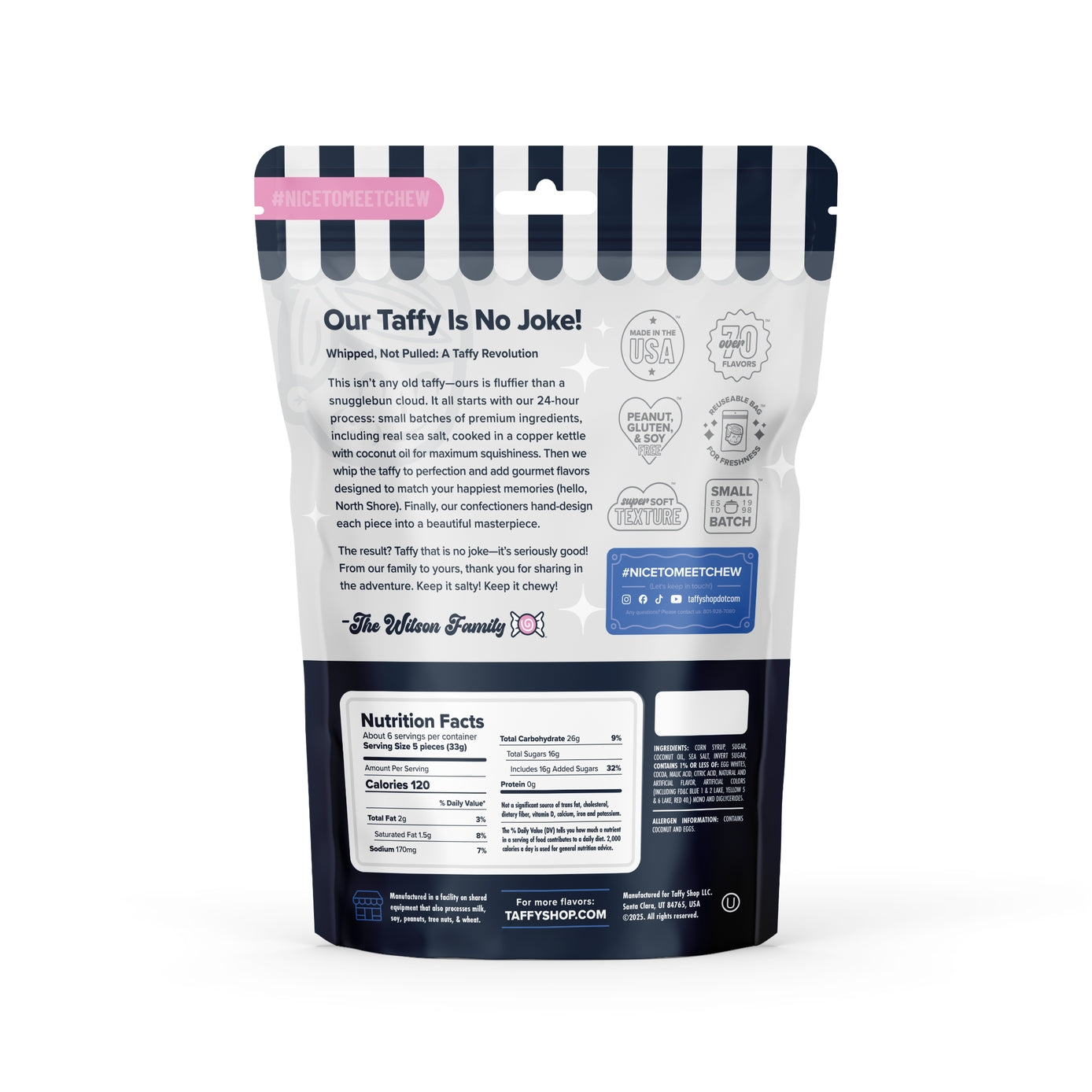 Prickly Pear Salt Water Taffy - 7 oz.