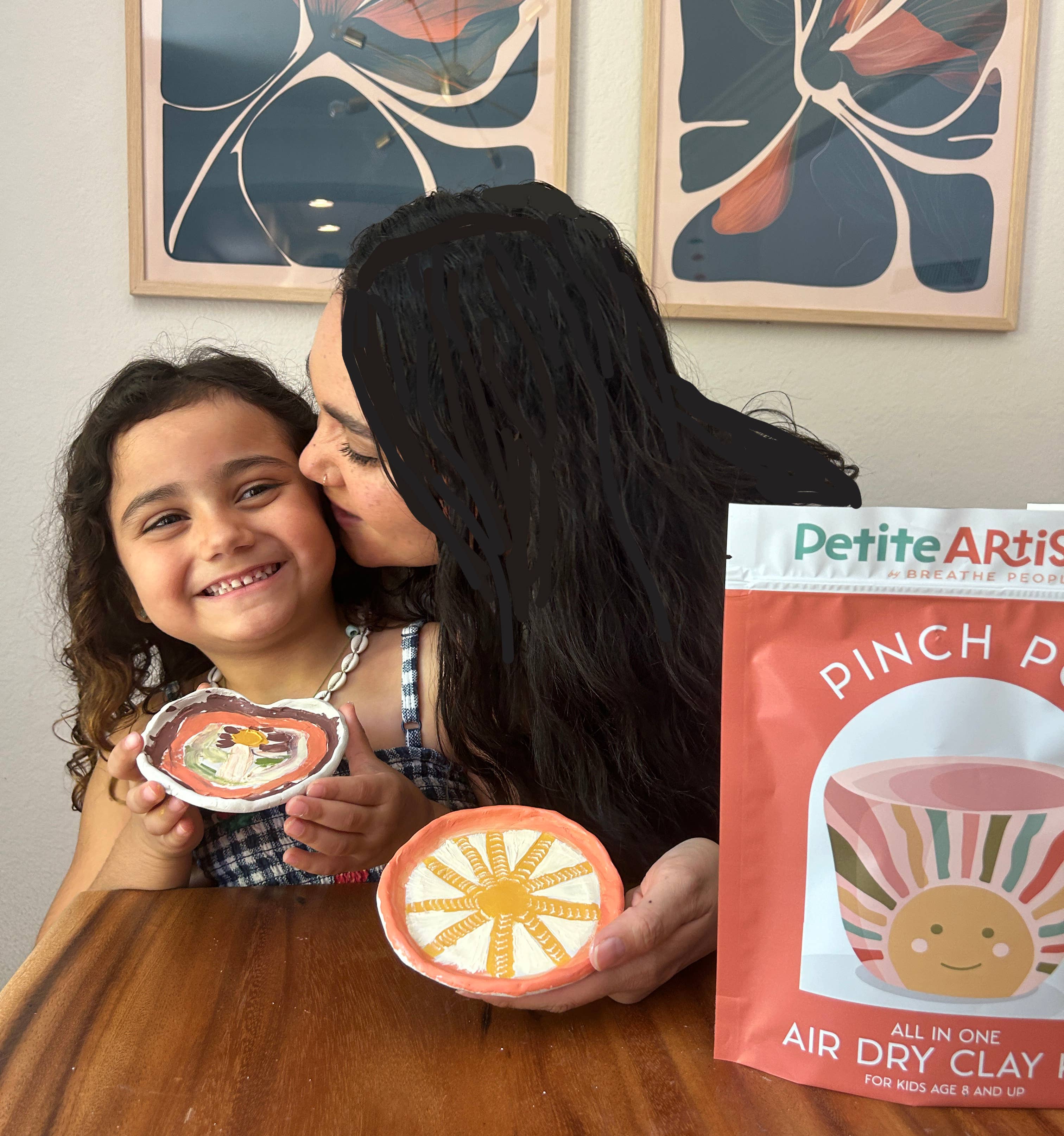 Kids DIY Clay Kit — Make and Paint Your Own Trinket Dishes