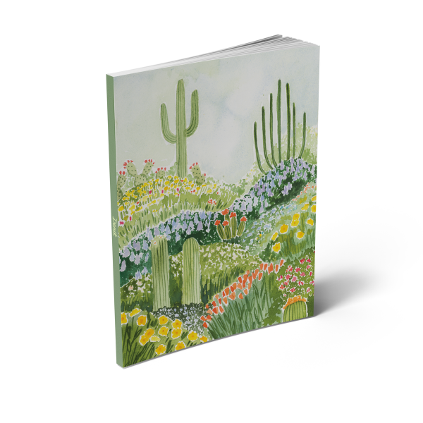 Desertscape Medium Layflat Notebook