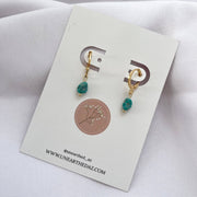 Campitos Turquoise Huggie Earrings