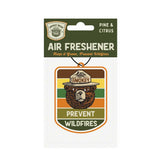 Smokey Bear Pine & Citrus Air Freshener