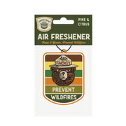 Smokey Bear Pine & Citrus Air Freshener