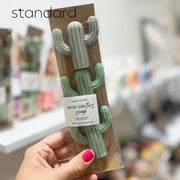 Mini Cactus Soap Trio