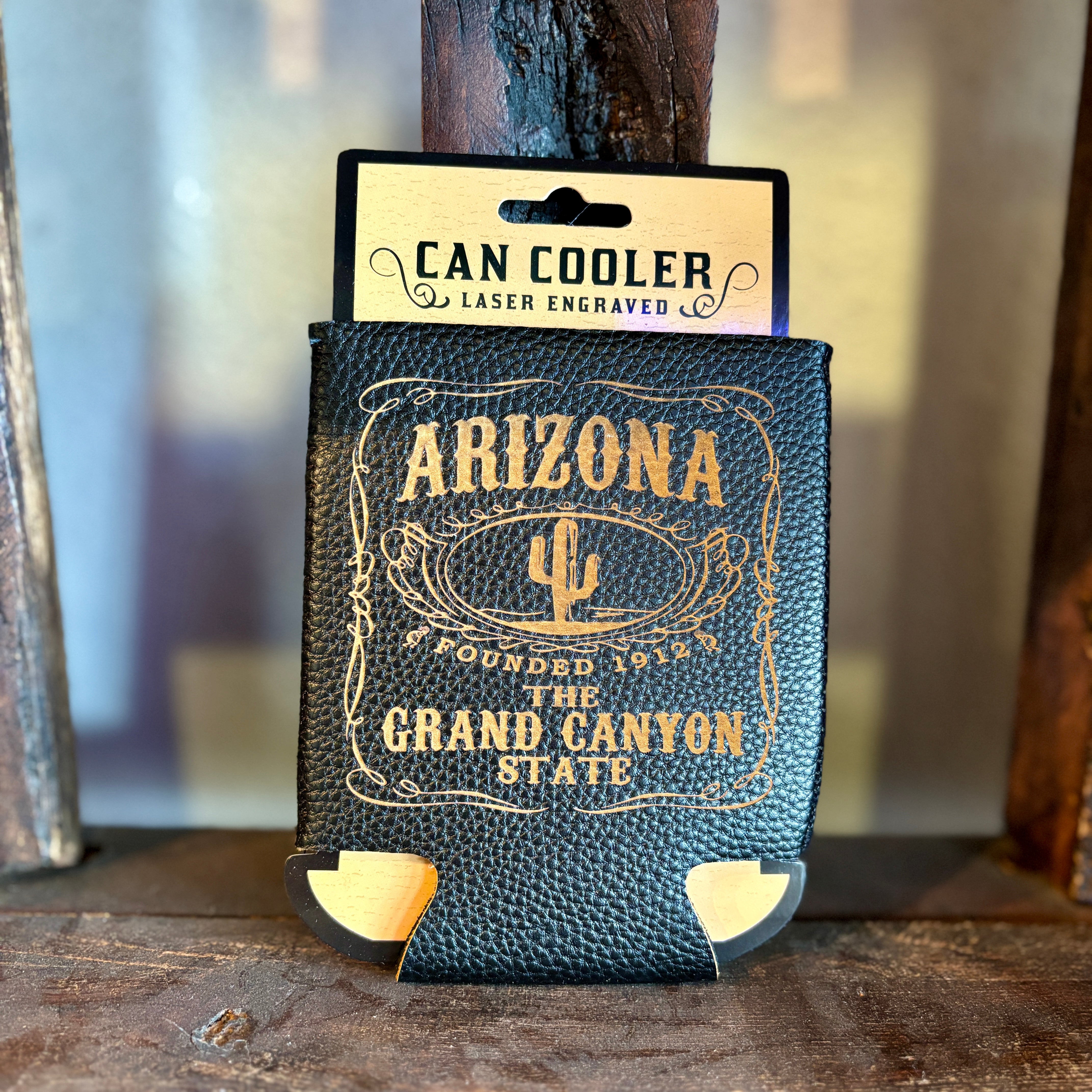 Arizona Leather Koozie/Can Cooler