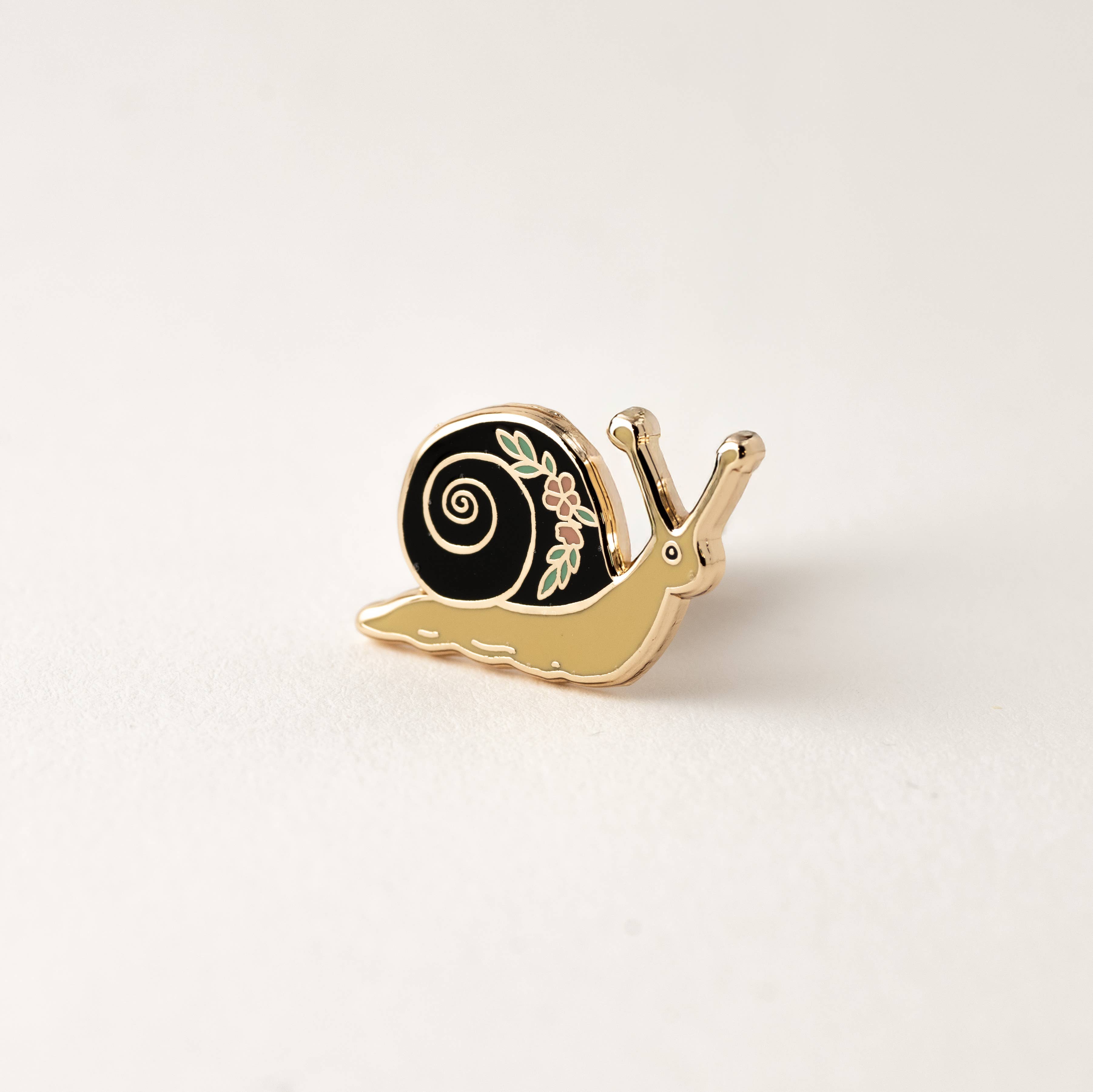 Garden Snail Pin