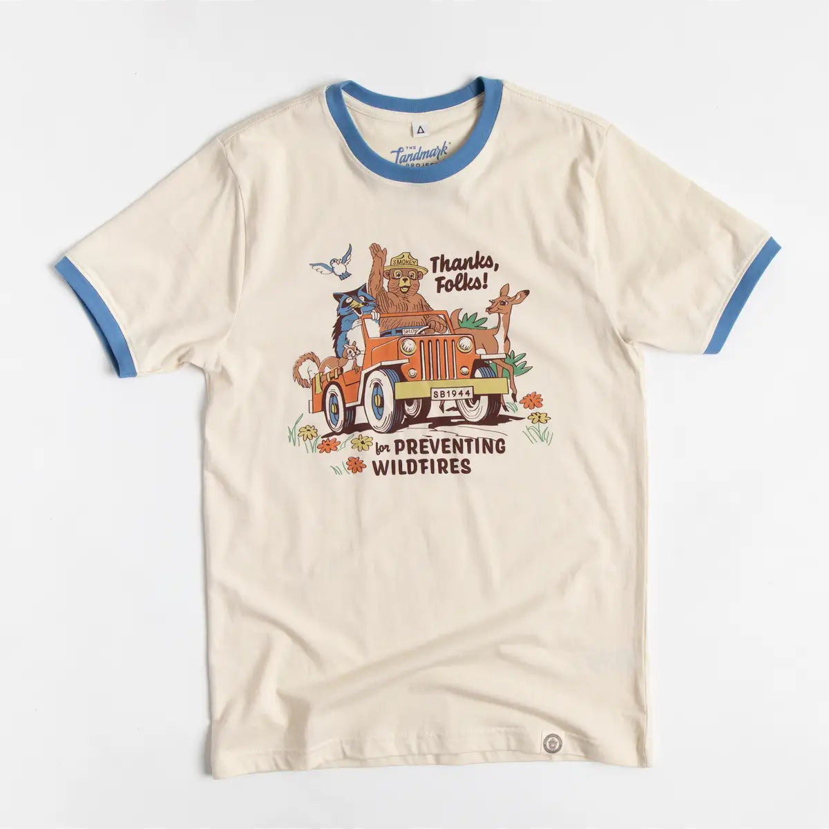 Thanks Folks for Preventing Wildfires Ringer Tee