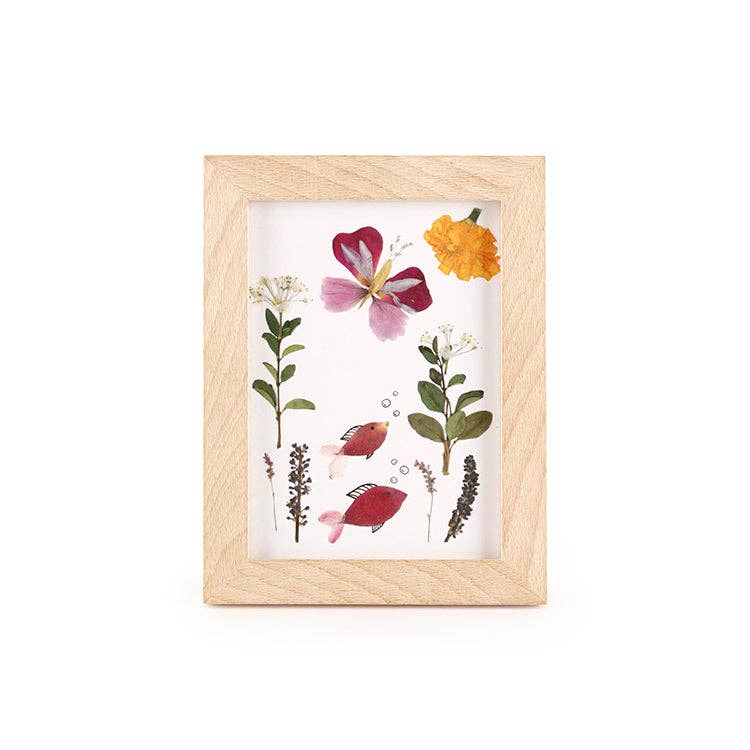 Pressed Flower Frame Art
