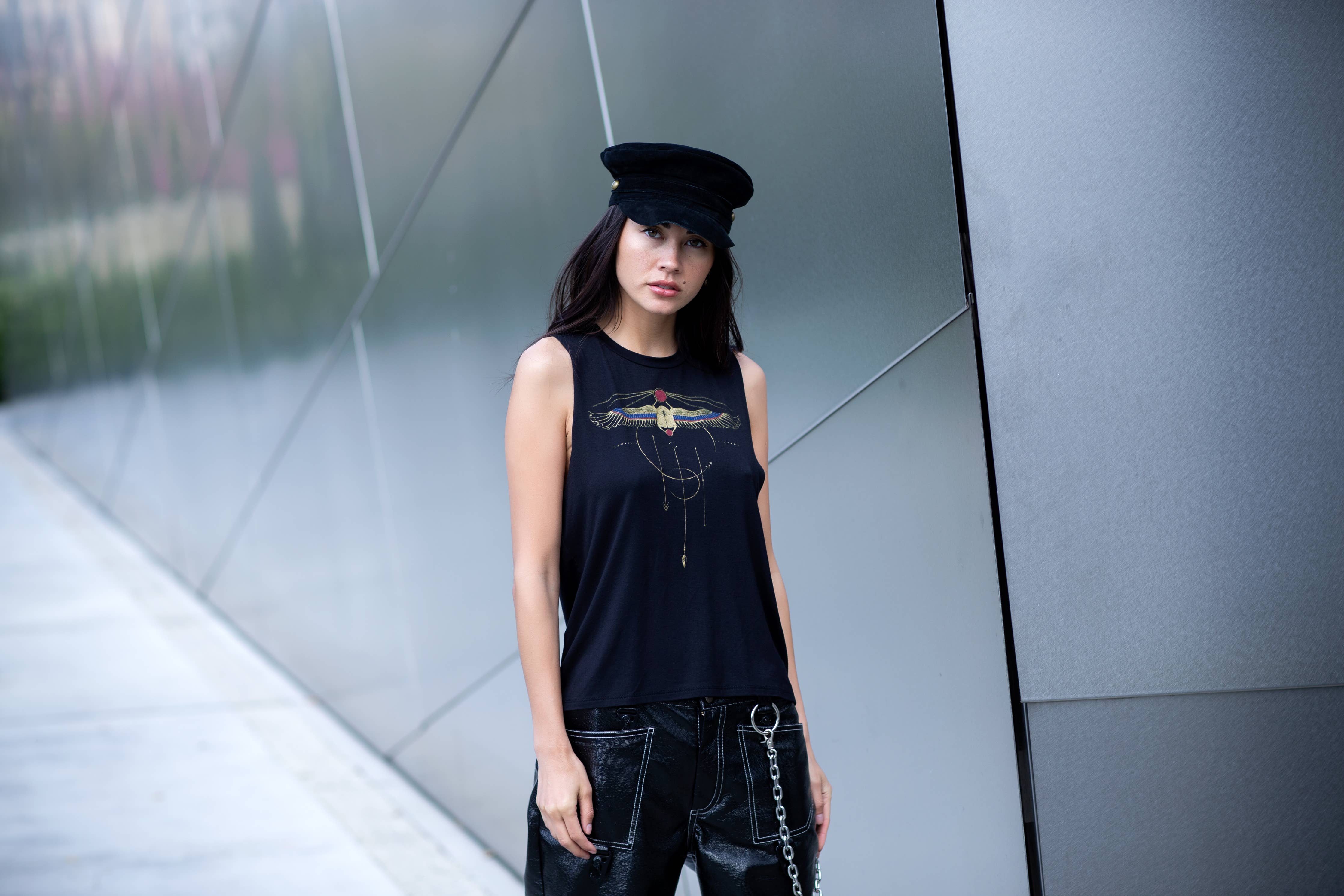 Scarab Sleeveless Top