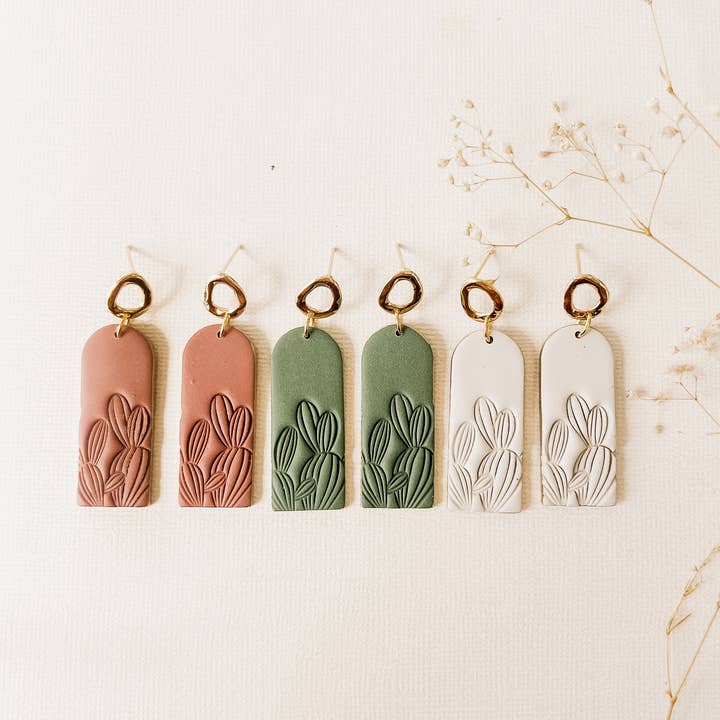 Cactus Arch Earrings