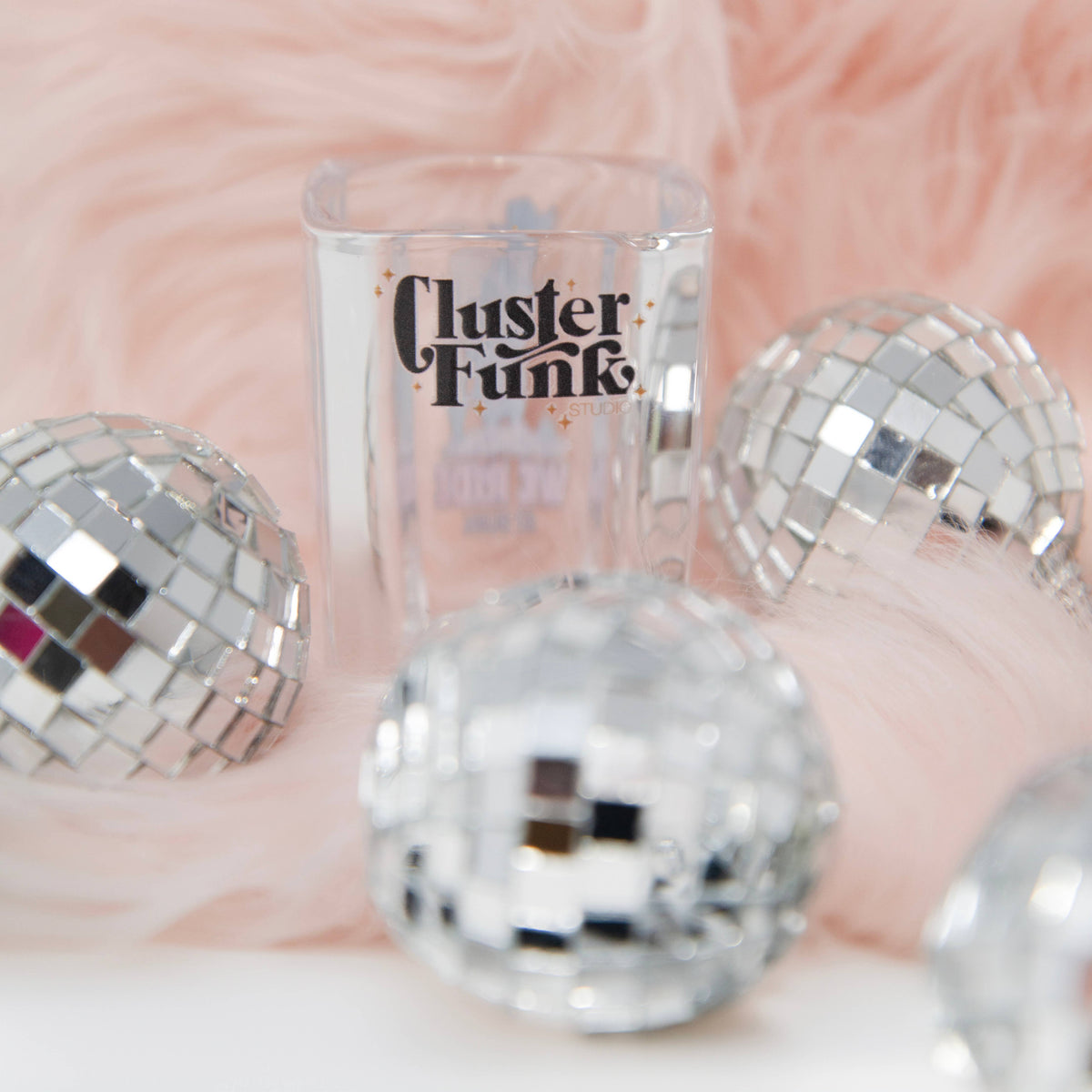 We Ride at Dusk Opossum Shot Glass