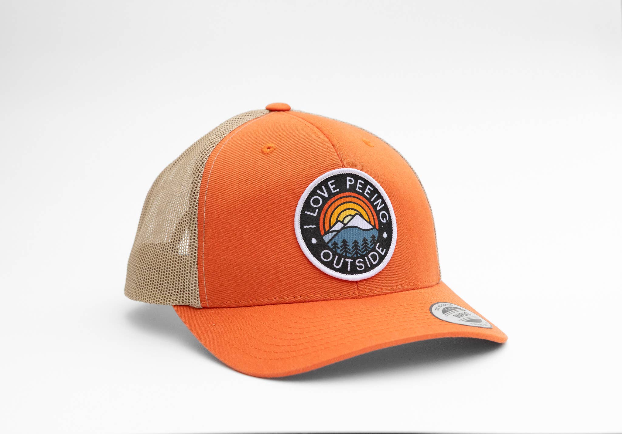 I love Peeing Outside Trucker Hat