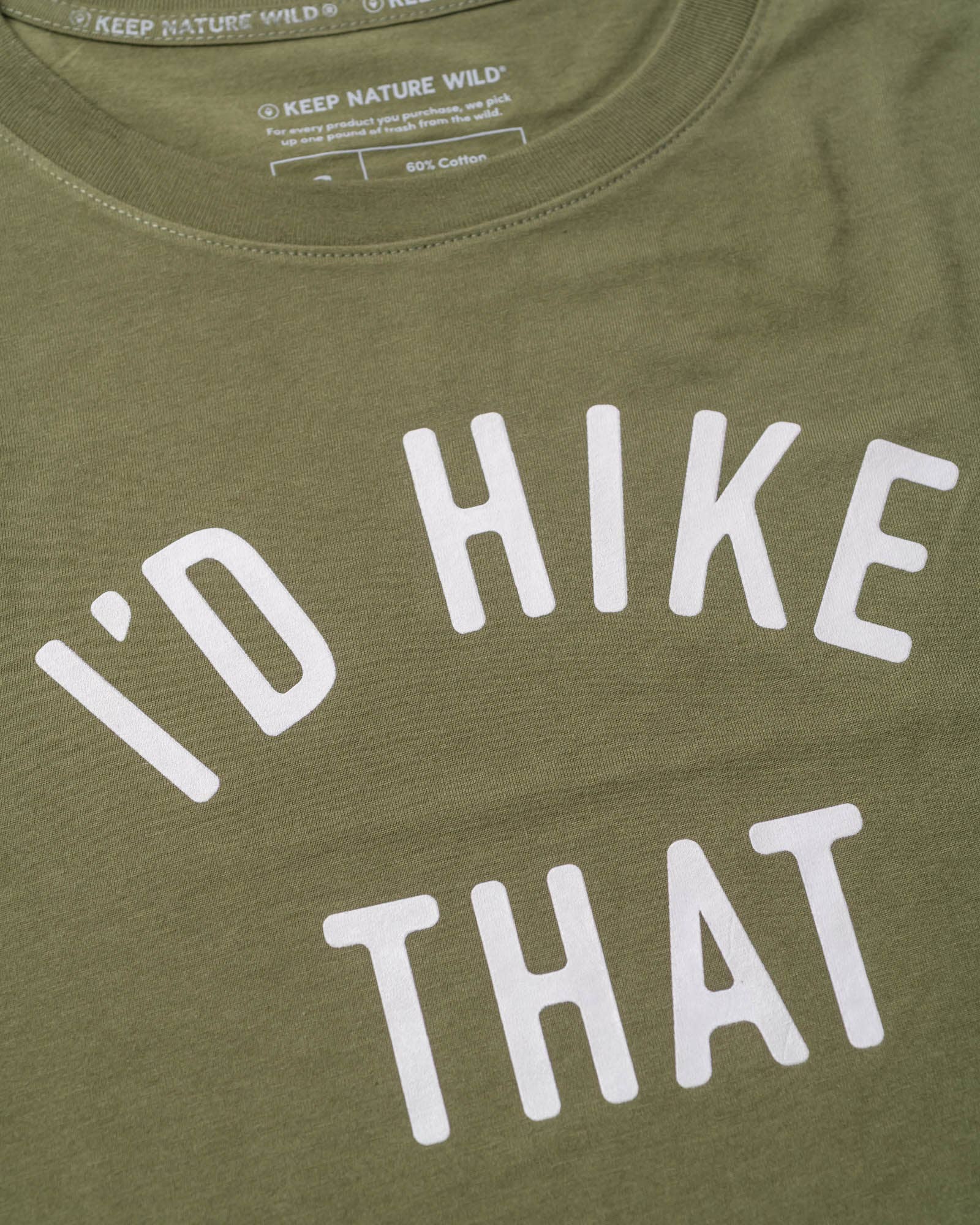 I'd Hike That Women's Muscle Tank - Olive