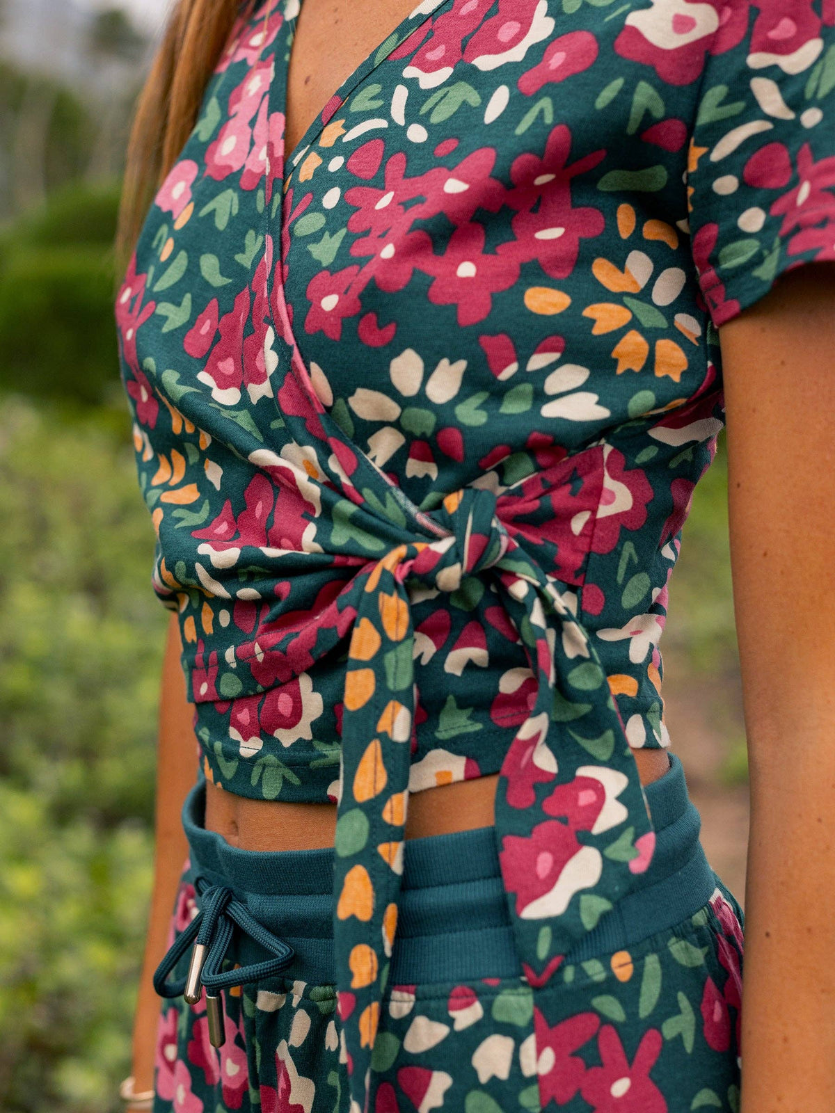 Wrap Crop Top