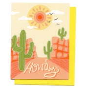 Desert Vibes Howdy Card