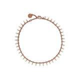 Floating Gemstone Anklet