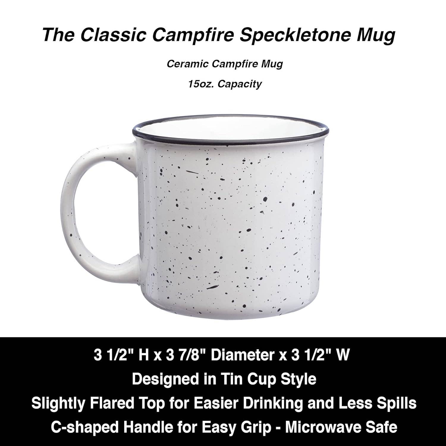 Jackalope Ceramic Campfire Mug