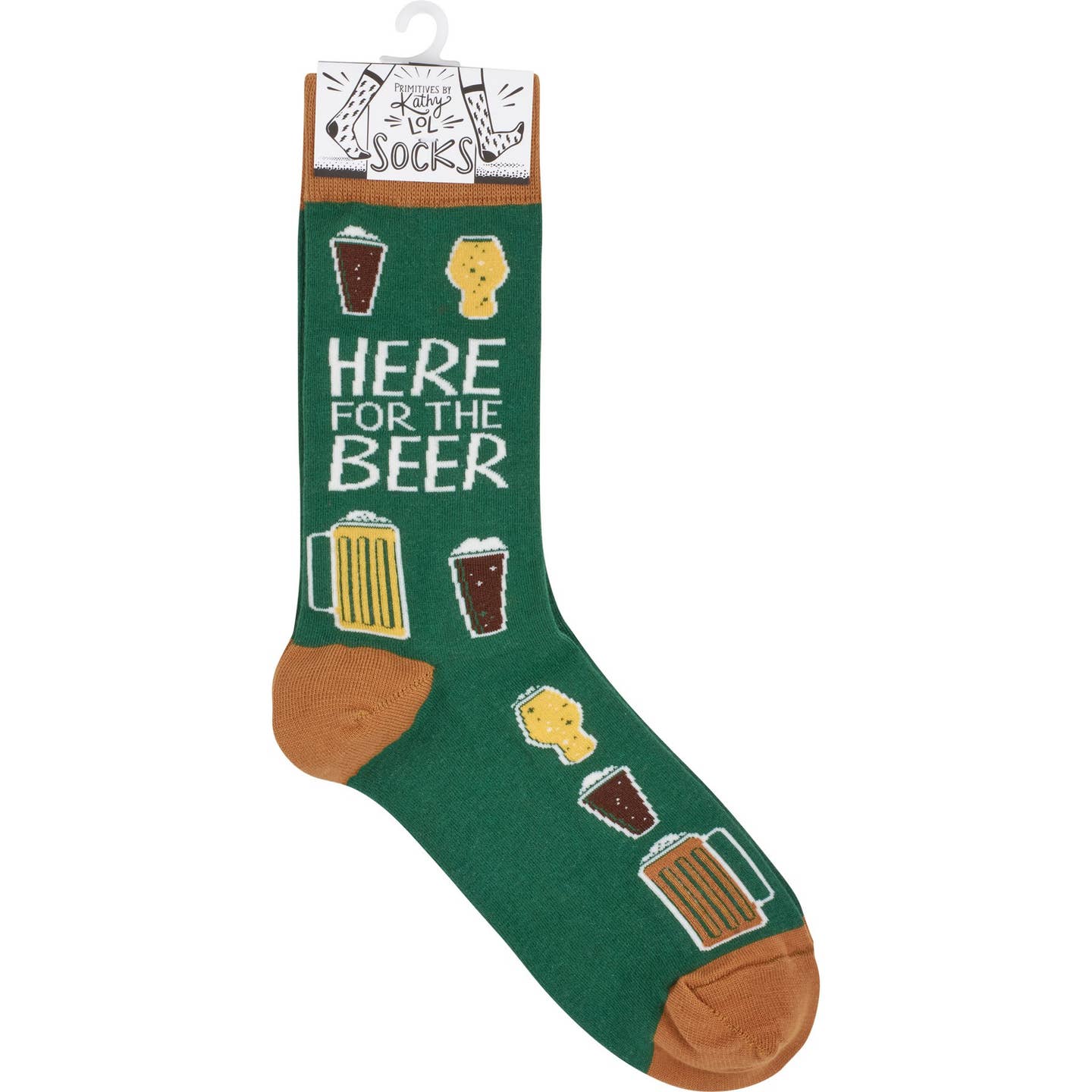 Here For the Beer Socks