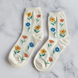 Favorite Flower Socks