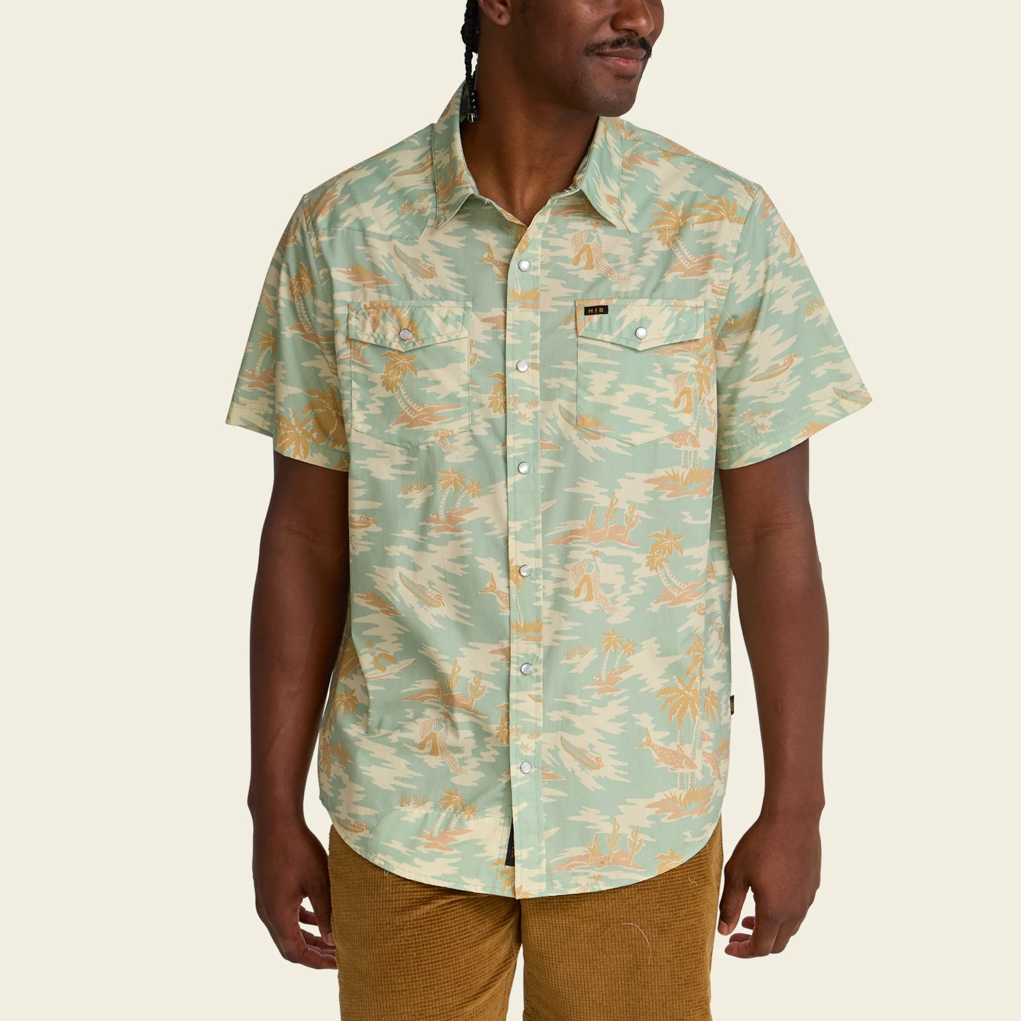 Dreamland Seafoam - Snapshirt