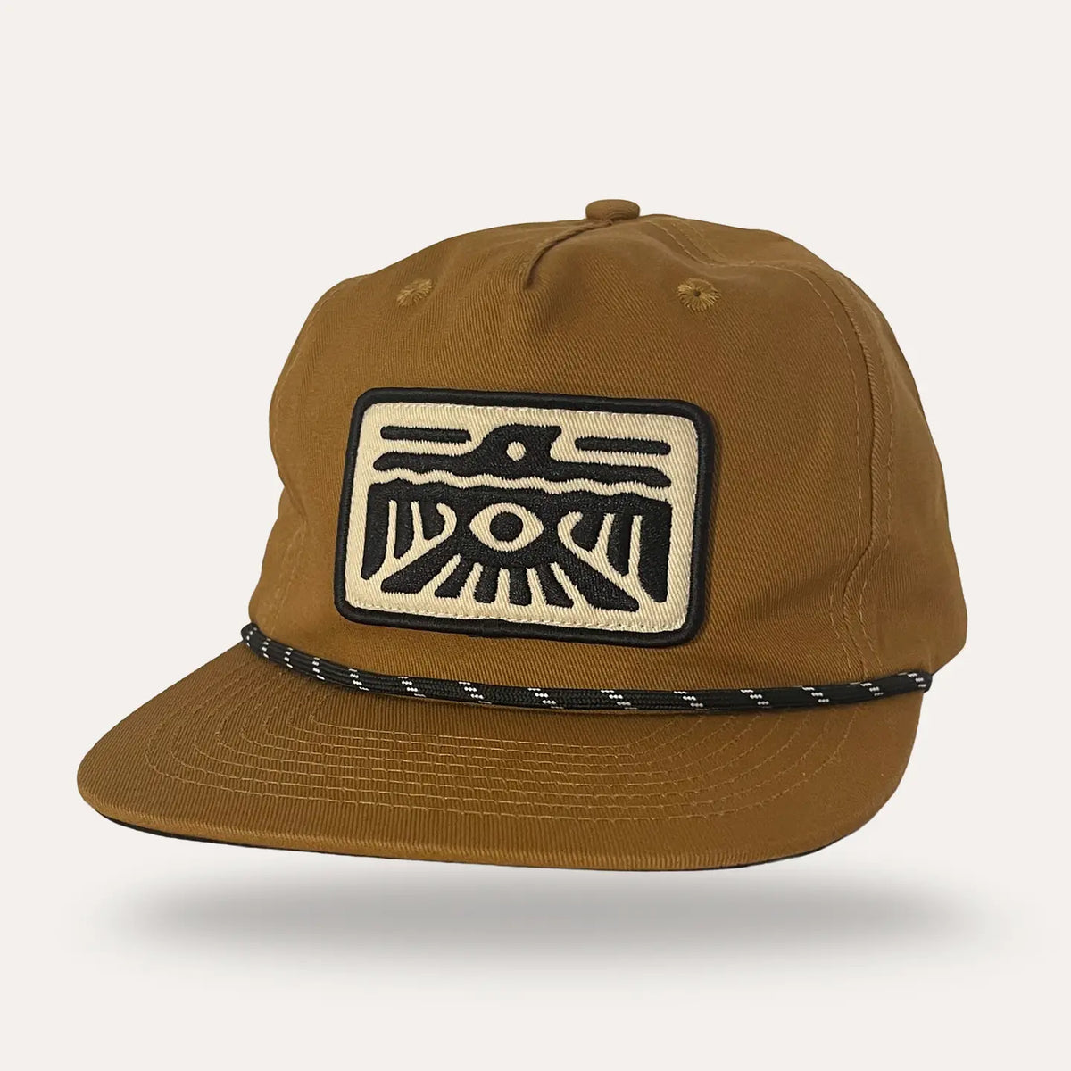 Falcon - Umber Twill Flatbrim