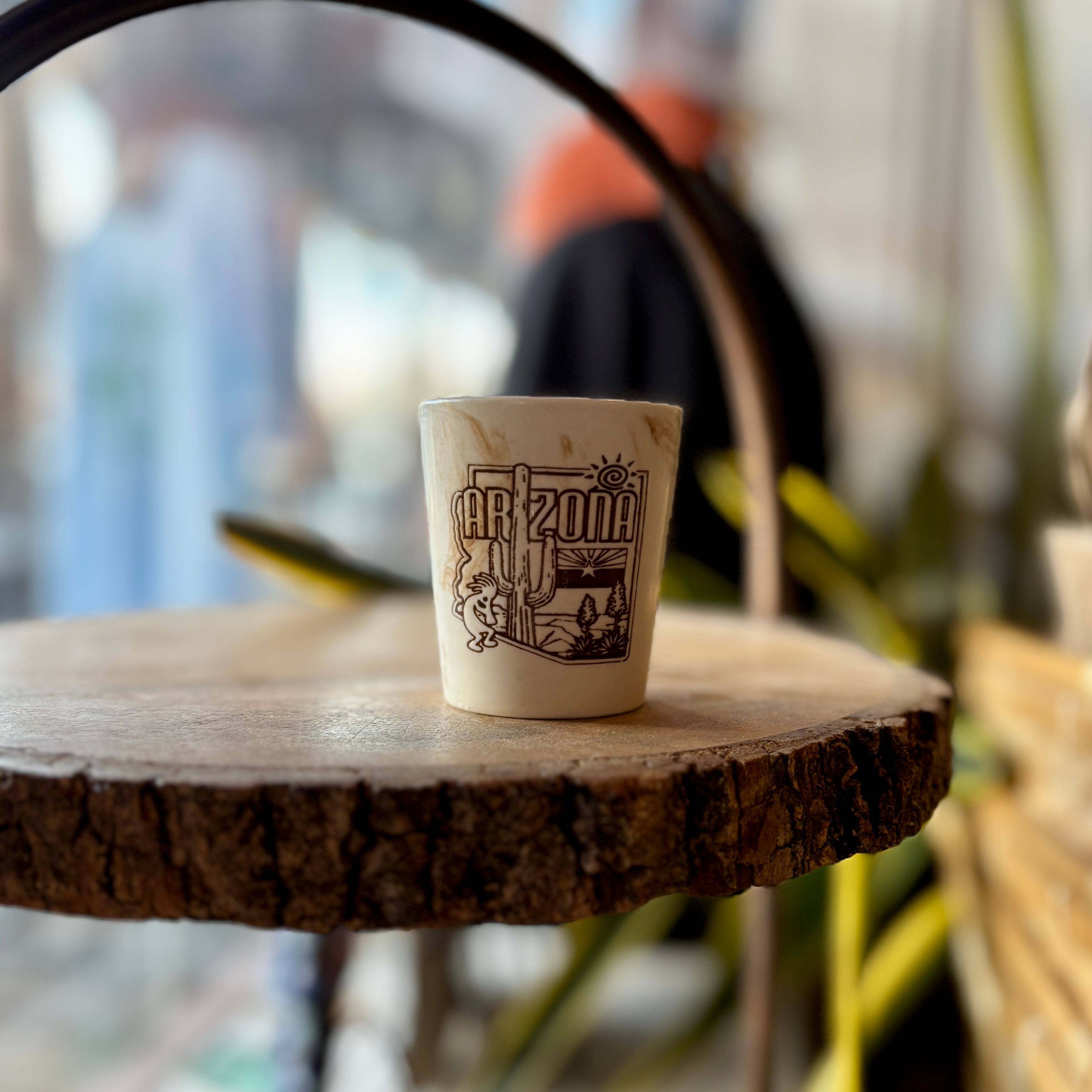 Marble Stoneware Arizona Shot Glass