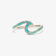 Ocean Tie Dye Wave Ring