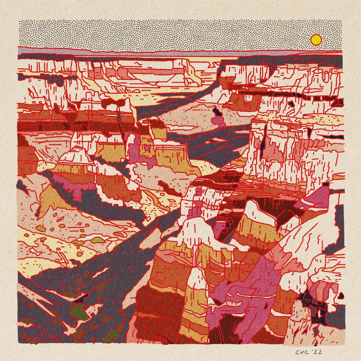 Grand Canyon Art Print