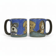 Puppy Eyes Round Stoneware Mug