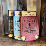 Arizona Leather Koozie/Can Cooler