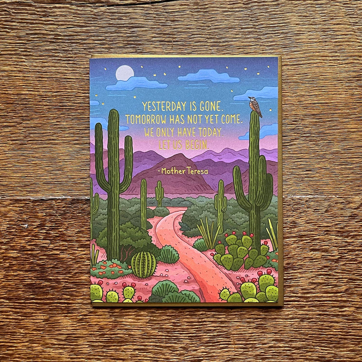 Desert Trail Encouragement Card