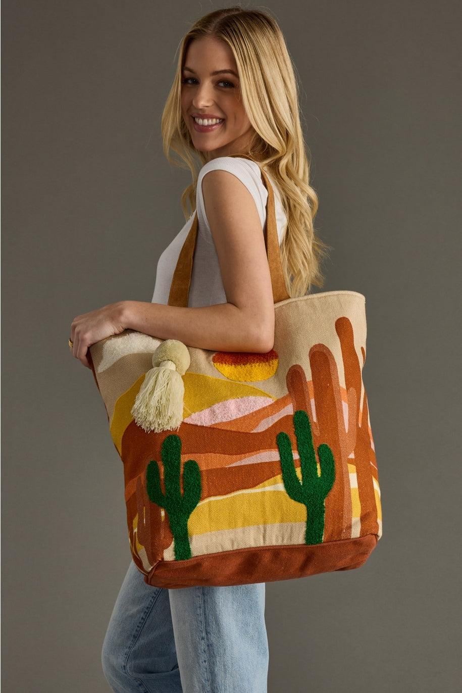 Desert Scene Tote - Large