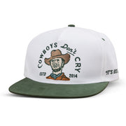 Cowboys Don't Cry Flat Brim Hat