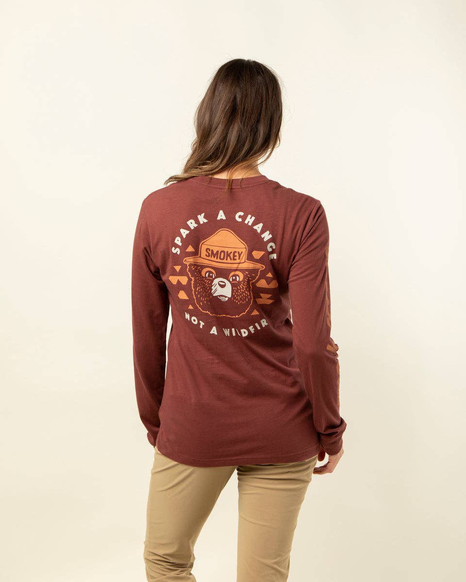 Spark A Change Unisex Long Sleeve Pocket Tee