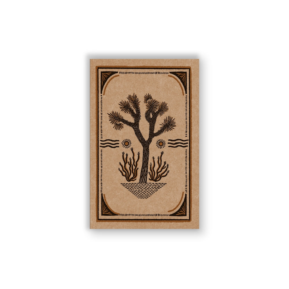 Rayco Design — Desert Sunrise Kraft Classic Layflat Notebook