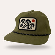 Mushroom Hat - Hemp - Green