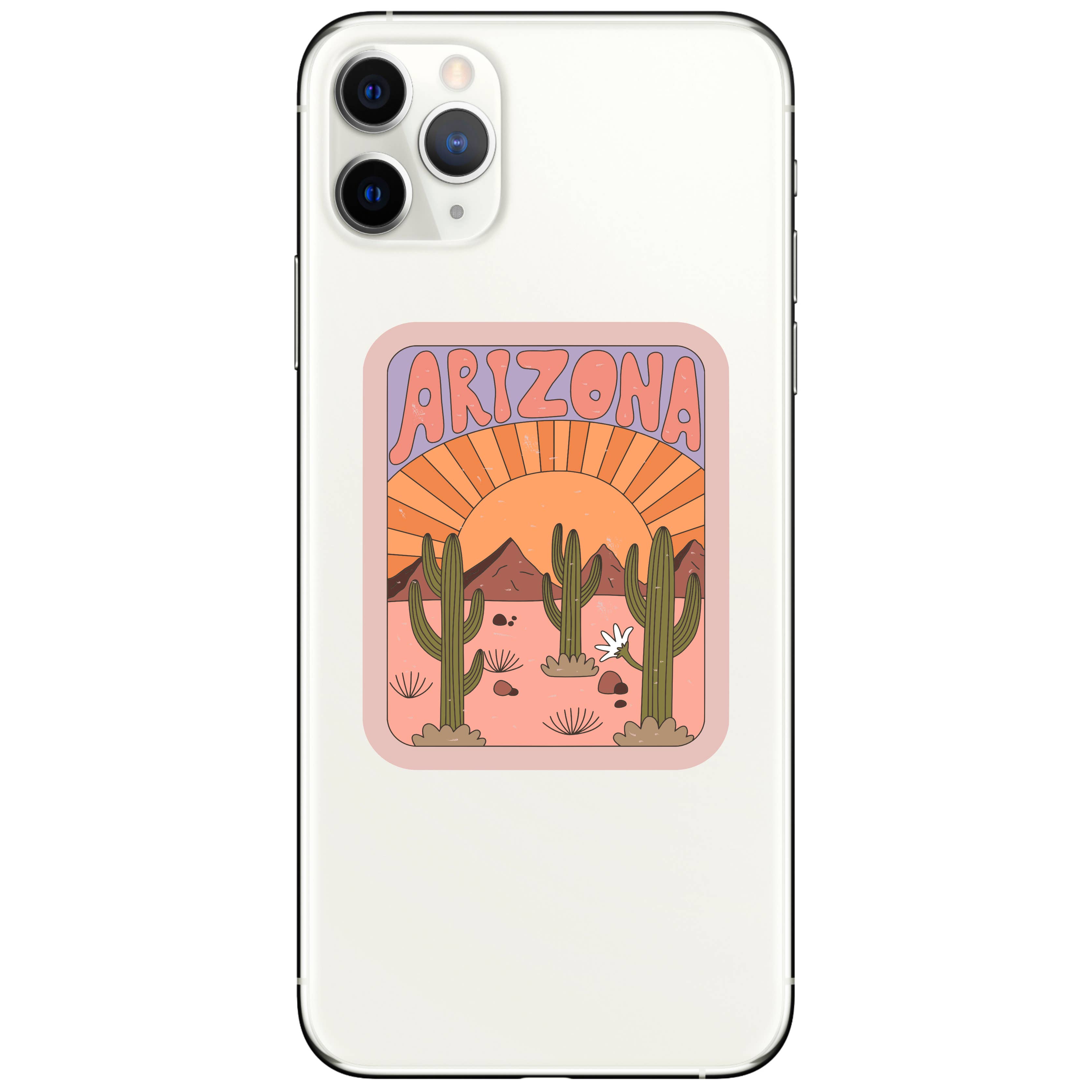 Arizona Desert Sunset Sticker