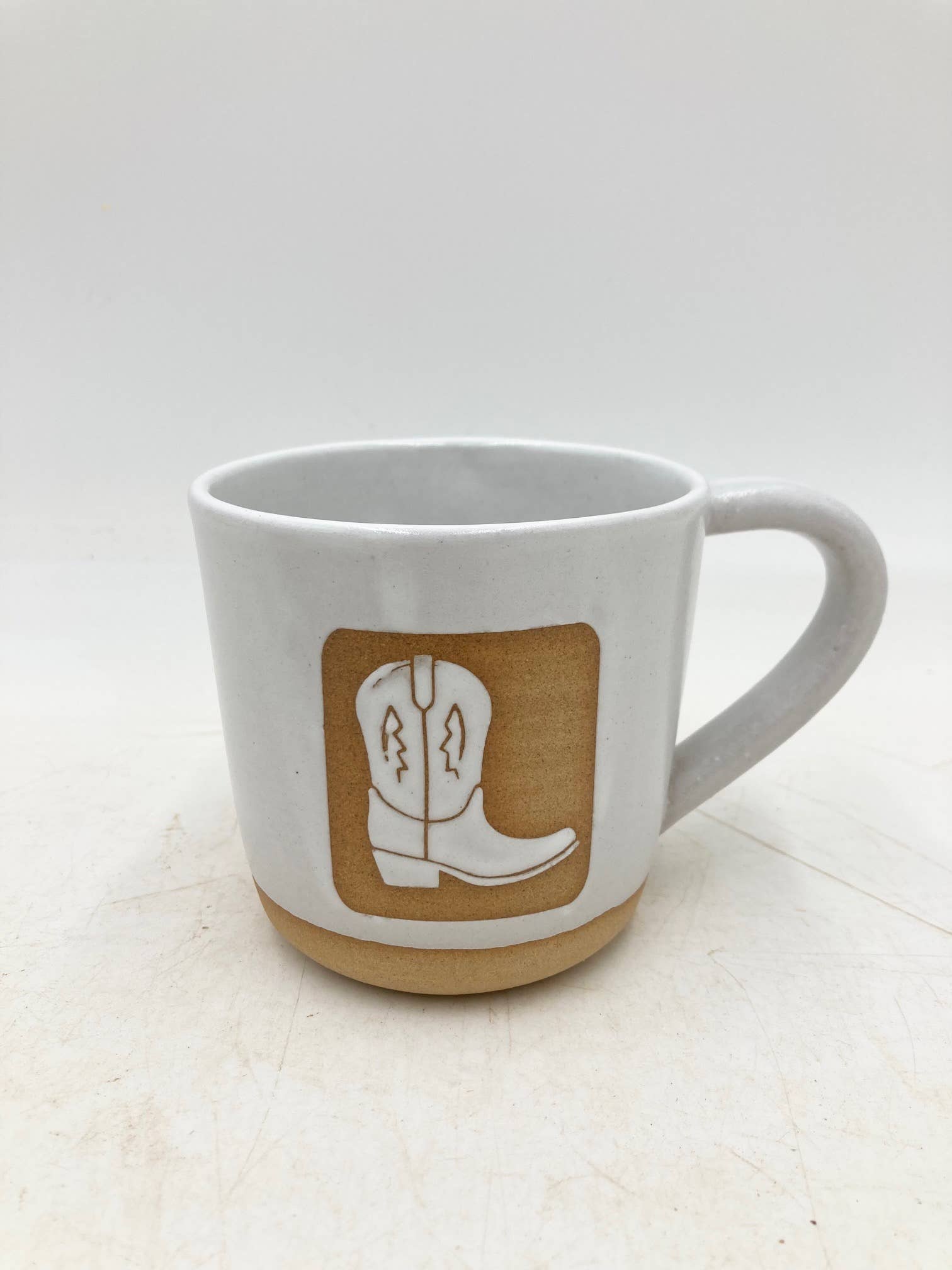 Western Boot Slip Cast Mug