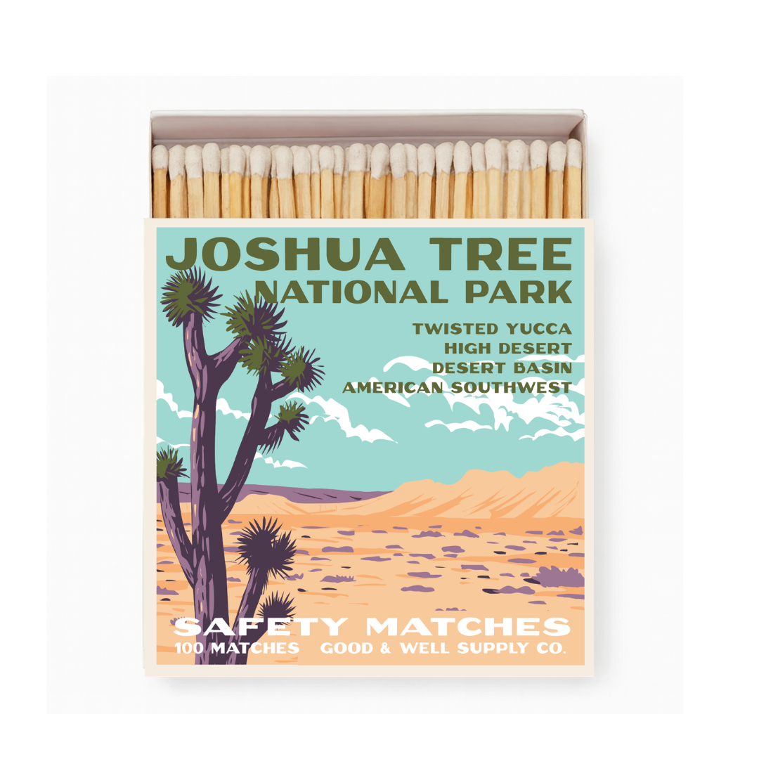 Vintage National Park - Joshua Tree Safety Matches