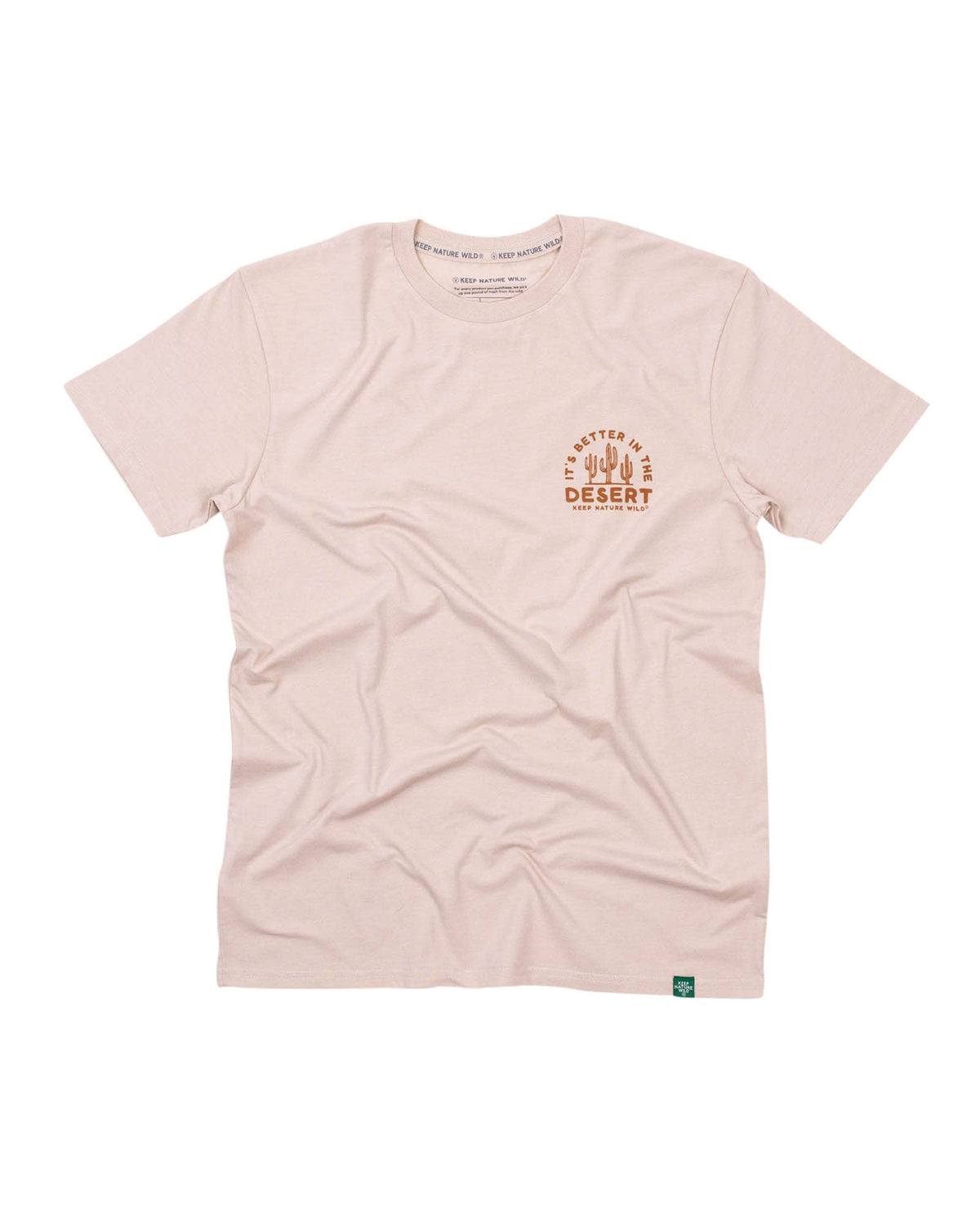 Better in the Desert Unisex Tee - Heather Tan