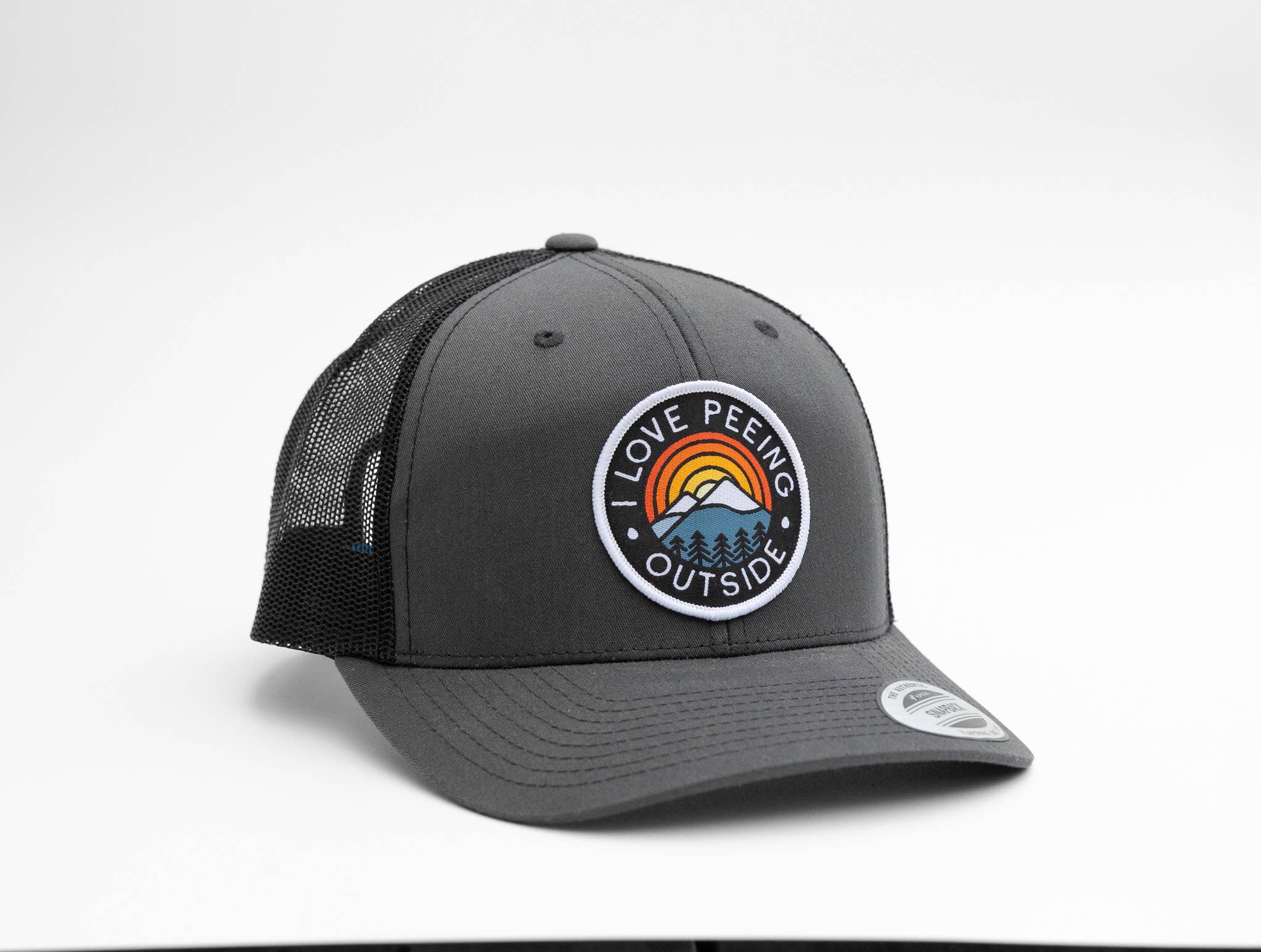 I love Peeing Outside Trucker Hat