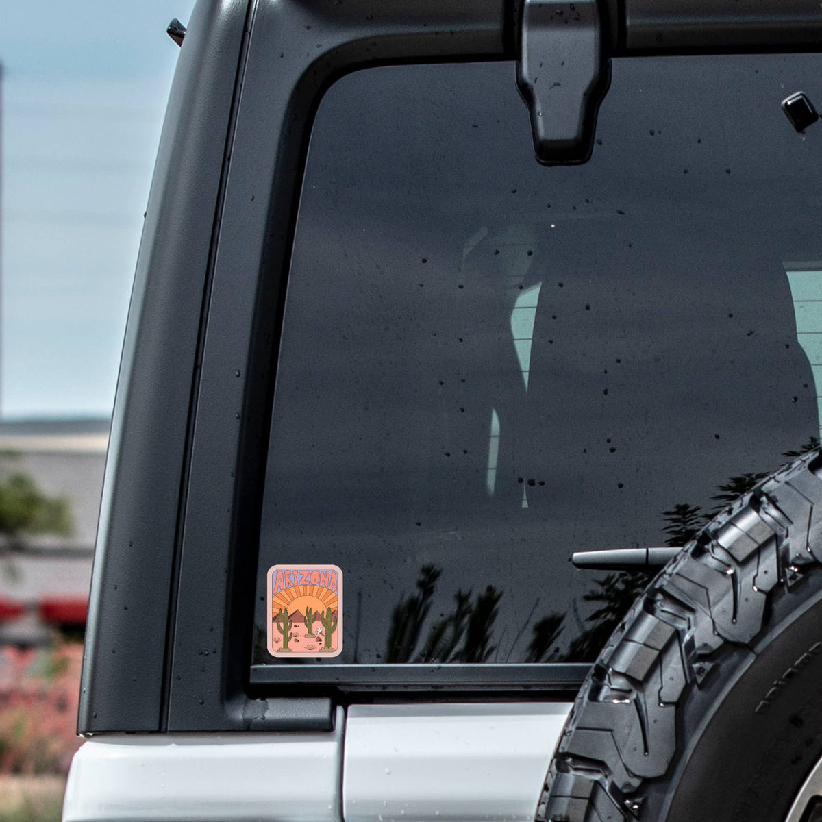 Arizona Desert Sunset Sticker