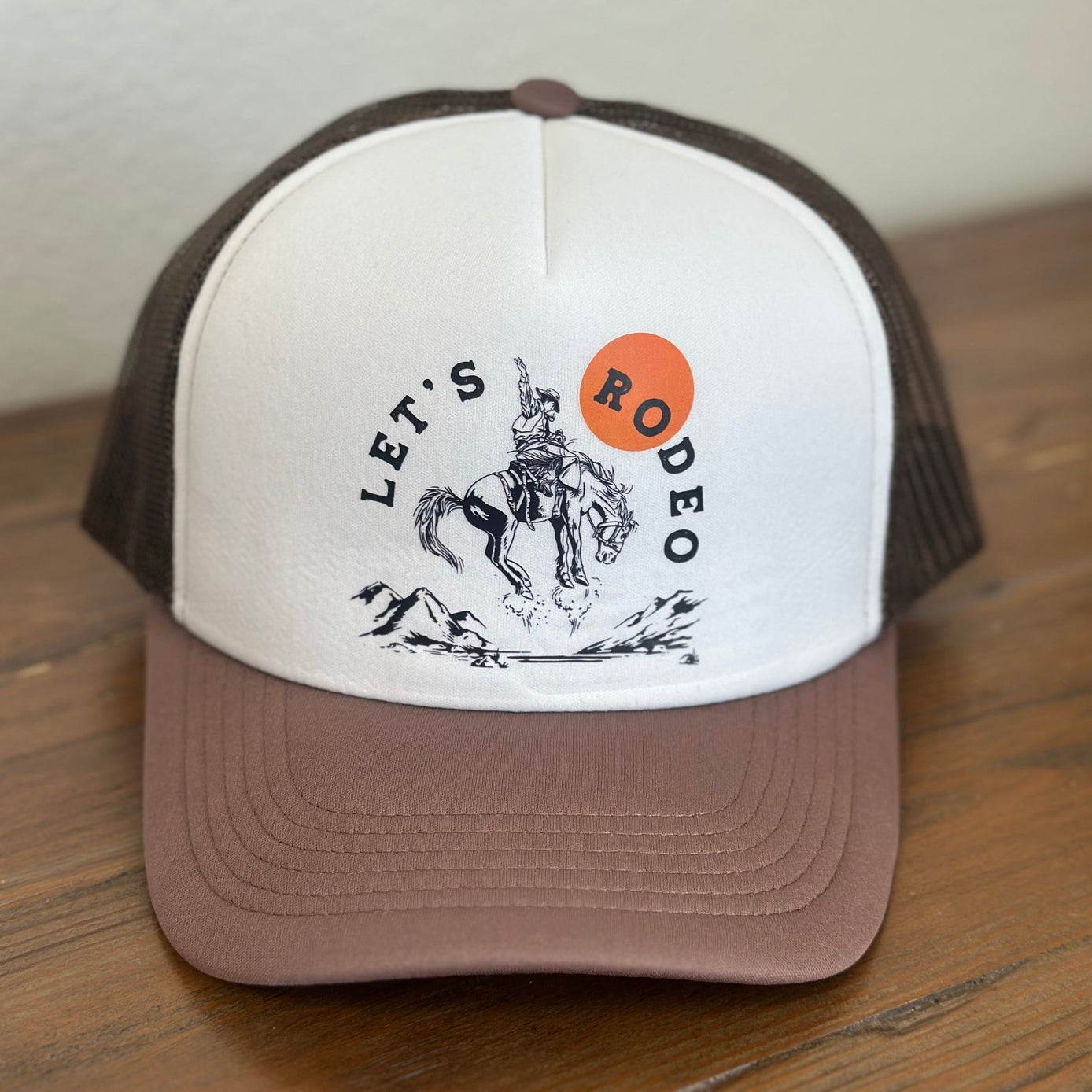 Let's Rodeo Foam Trucker - Taupe
