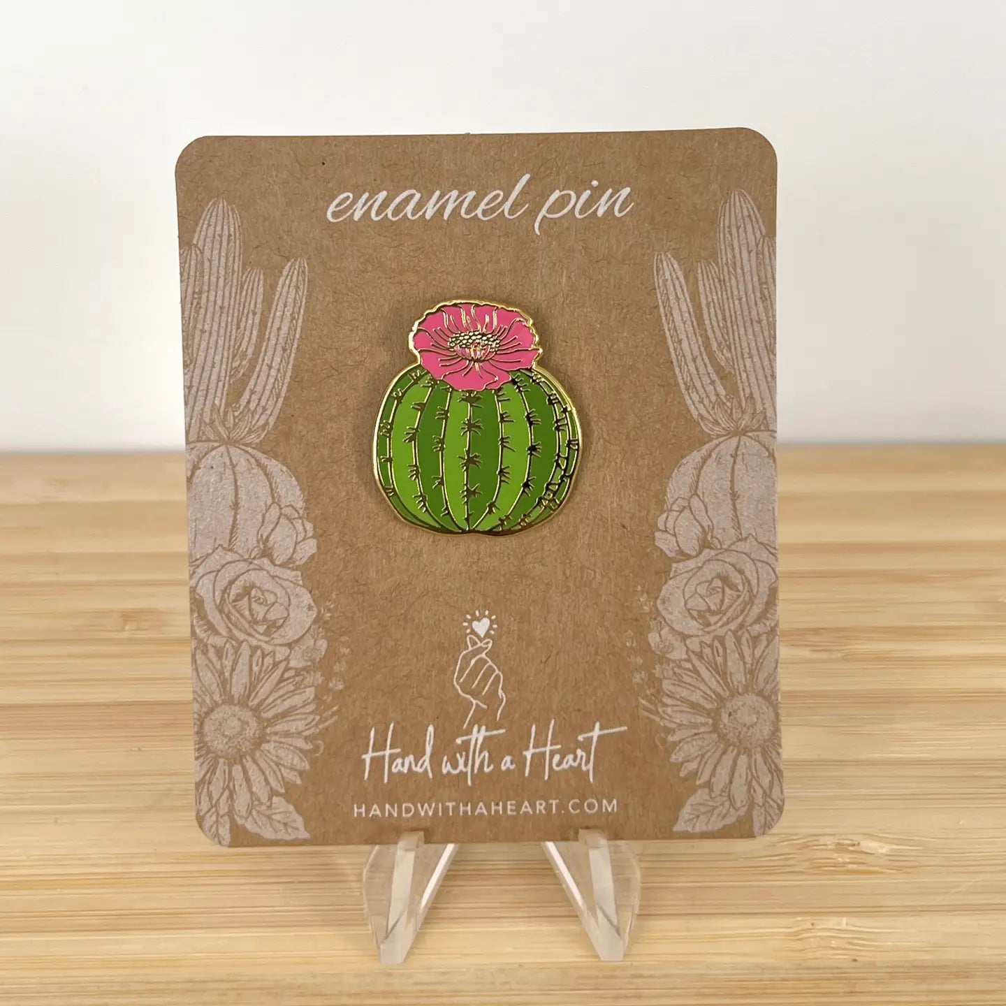 Barrel Cactus Enamel Pin